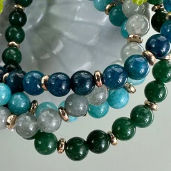 Armbånd Mollie – Green mix