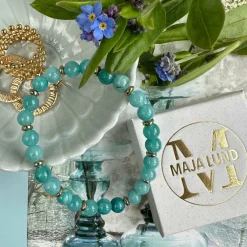 Armbånd Mollie Aqua grøn