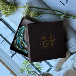 Armbånd Ofelia Aqua - Sæt med 5 armbånd