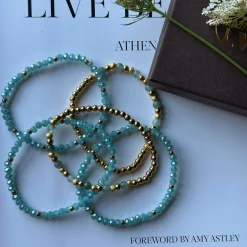 Armbånd Ofelia Aqua - Sæt med 5 armbånd