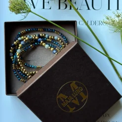 Armbånd Ofelia Navy - Sæt med 5 armbånd