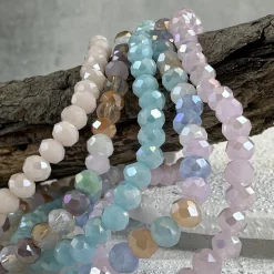 Armbånd PASTEL – Sæt af 5 stk