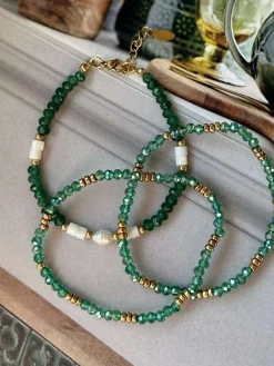 Armbånd Sarabella Emerald – Sæt med 3 stk