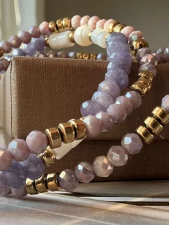 Armbånd Sarabella Lavendel – Sæt med 3 stk