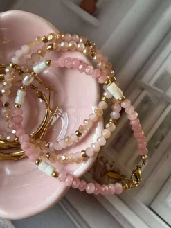 Armbånd Sarabella Soft Rose – Sæt med 3 stk