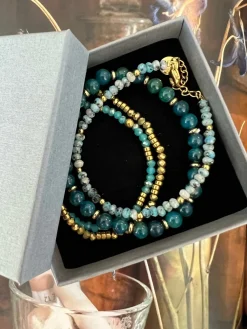 Armbånd Sea Green – Sæt med 4 armbånd