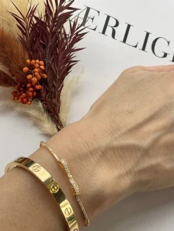 Armbånd Silje forgyldt