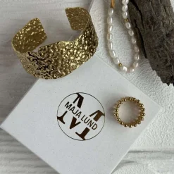 Armring KLEOPATRA forgyldt