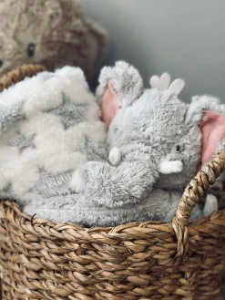 Babytæppe med bamse - Elefant