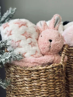 Babytæppe med bamse - Kanin