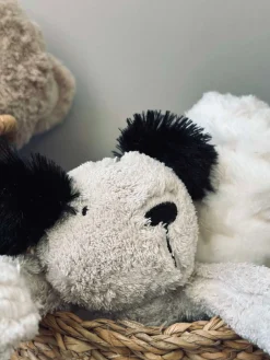 Babytæppe med bamse hund