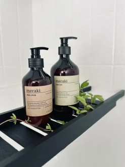 Badekar hylde – Black