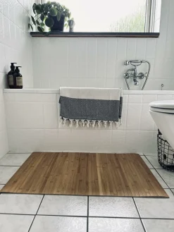 Bademåtte – Bambus