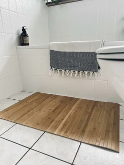 Bademåtte – Bambus