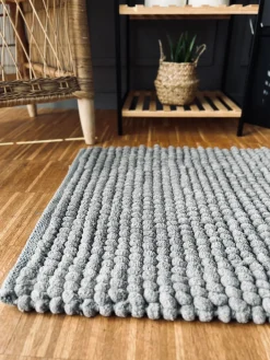 Bademåtte - Grå DOTS 50x80cm