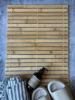 Bademåtte Bambus - 40x60