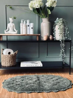 Bademåtte COTTON Oliven