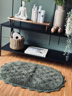 Bademåtte COTTON Oliven