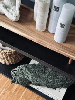 Bademåtte COTTON Oliven