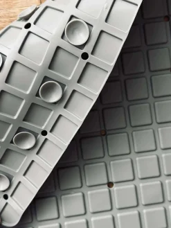 Bademåtte SKRIDSIKKER 69x39 - Grå