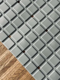 Bademåtte SKRIDSIKKER 69x39 - Grå