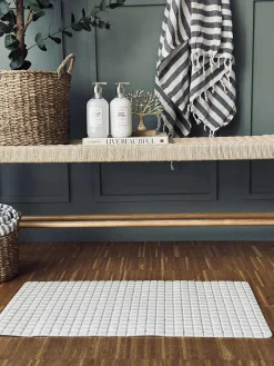 Bademåtte SKRIDSIKKER 69x39 - Hvid