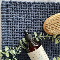 Bademåtte 50x80cm – Blå