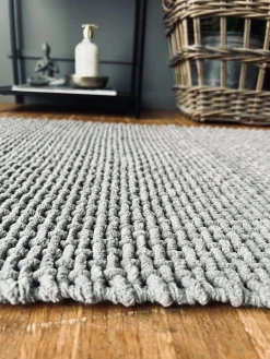 Bademåtte XL Grå 60x120cm