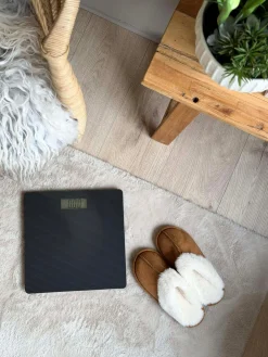 Badevægt i glas - flere farver