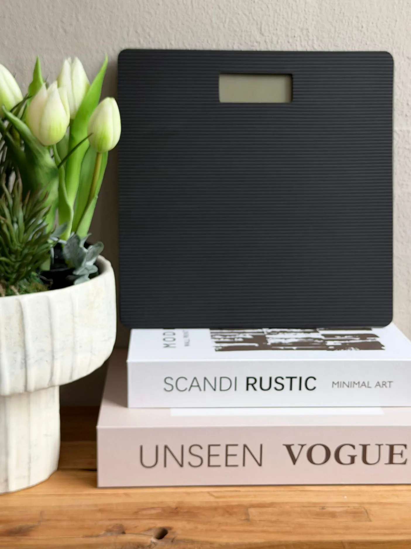 Badevægt i glas - flere farver