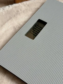 Badevægt i glas - flere farver