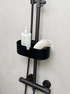 Badeværelseshylde - Sort