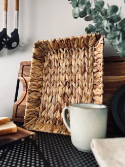 Bakke i vandhyacint - 34 x 34 cm