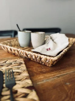 Bakke i vandhyacint - 34 x 34 cm