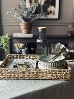 Bakke med kant i vandhyacint 32cm