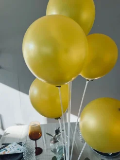 Balloner - Guld 18stk