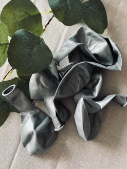 Balloner - Sølv 18 stk