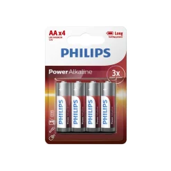 Batterier Philips - AA pakke med 4 stk.