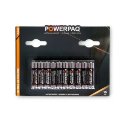 Batterier Powerpaq - AAA pakke med 10 stk.