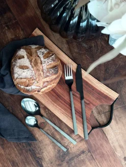 Bestik 16 dele i æske - Mat sort