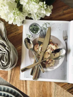 Bestik 16 dele i æske - Steel