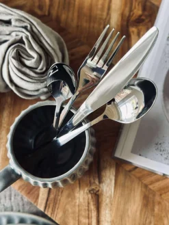 Bestik 16 dele i æske - Steel