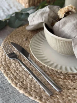 Bestik til 4 personer - Rustfrit stål