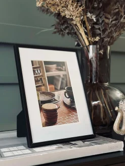 Billedramme A5 Sort Metal