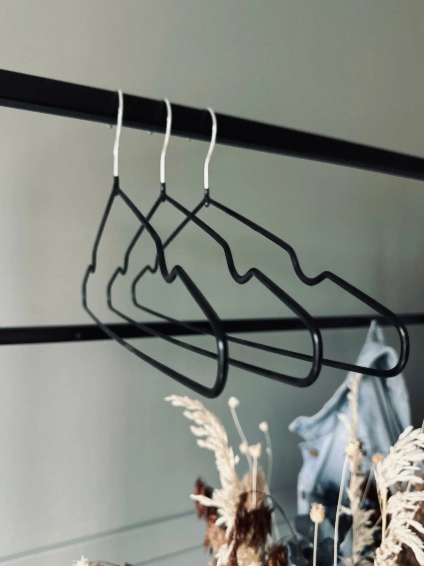 Bøjler - Sæt af 3 stk / Sort