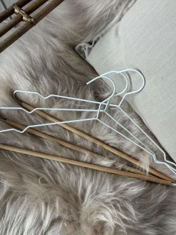 Bøjler Sæt med 3 stk - Metal og træ