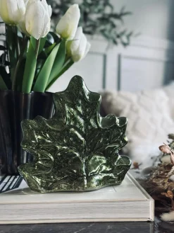 Blad med led lys og timer - Flere farver