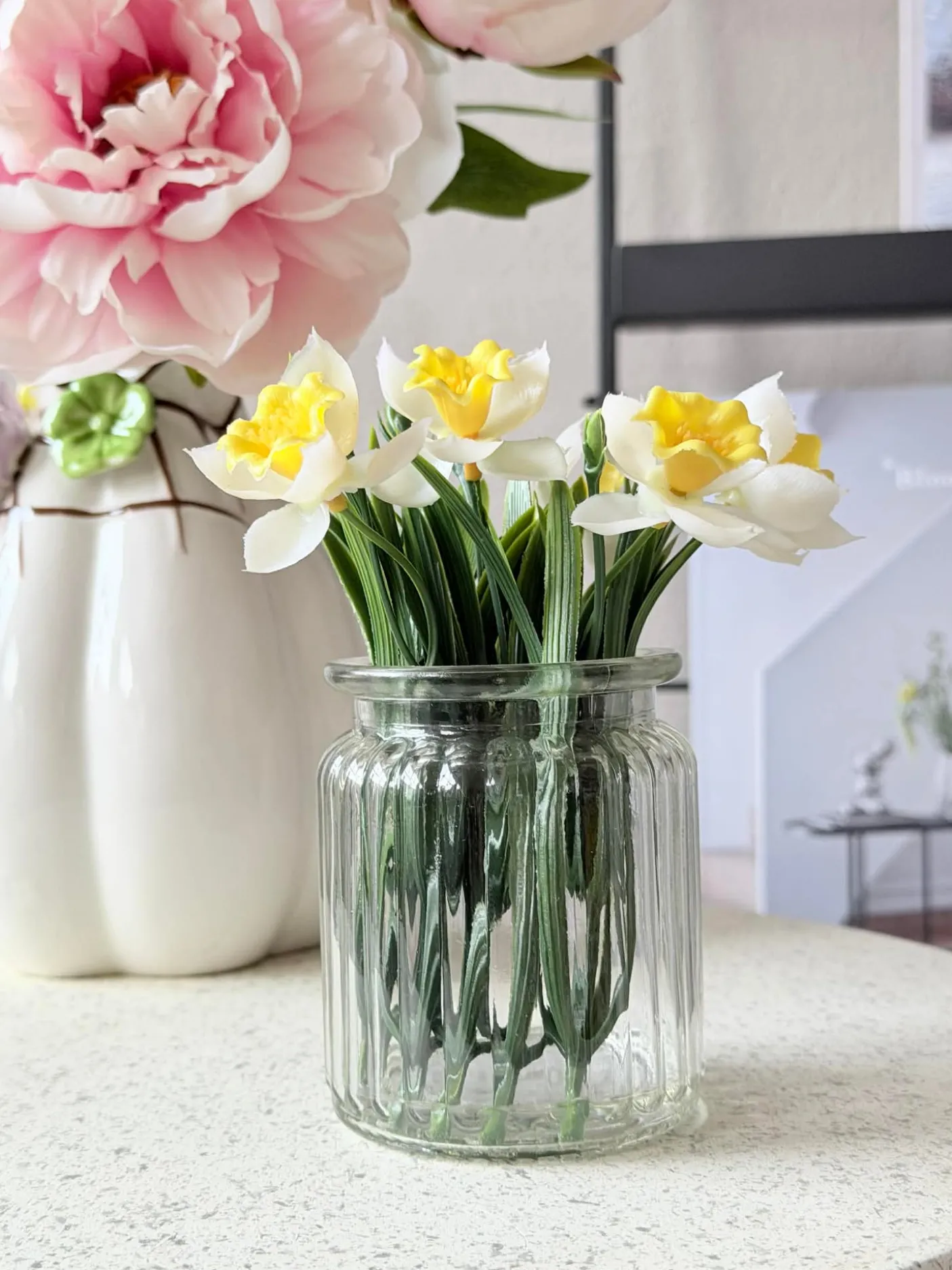 Blomster i vase - Flere farver