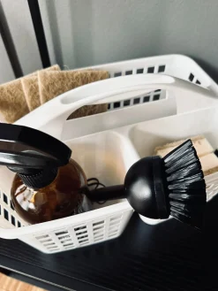 Blomsterforstøver i brunt glas 500 ml