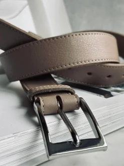 Bælte 3,5 cm - Dusty taupe